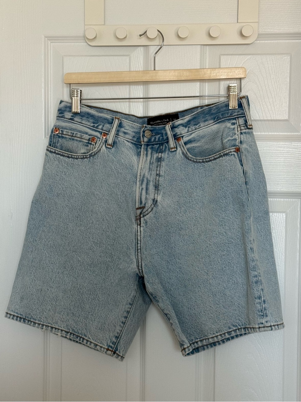 Abercrombie & Fitch Light Blue Men’s Denim Jean Shorts